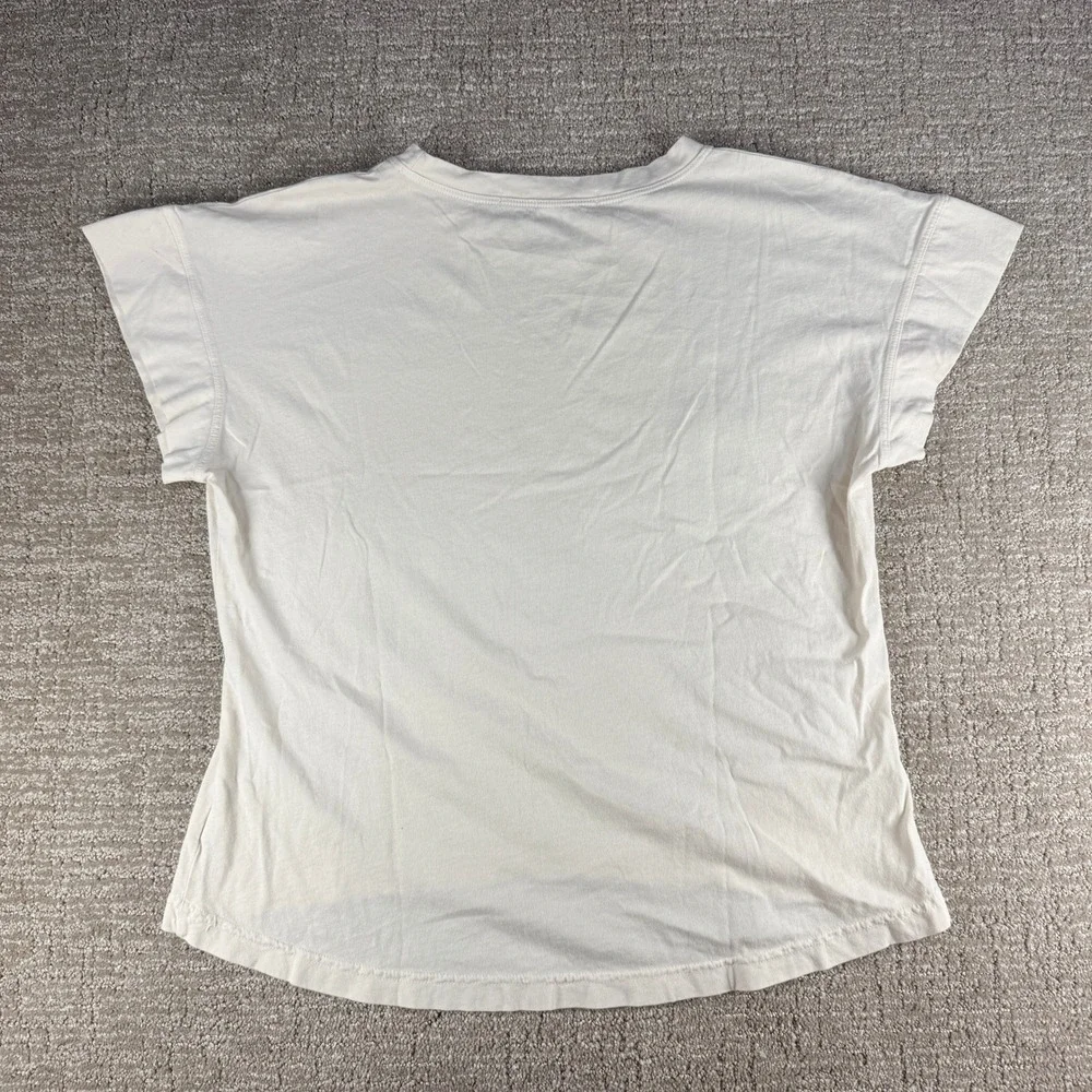 Altar'd State Yee Haw Graphic Tee Star‎ Western Cream Medium Cotton Womens